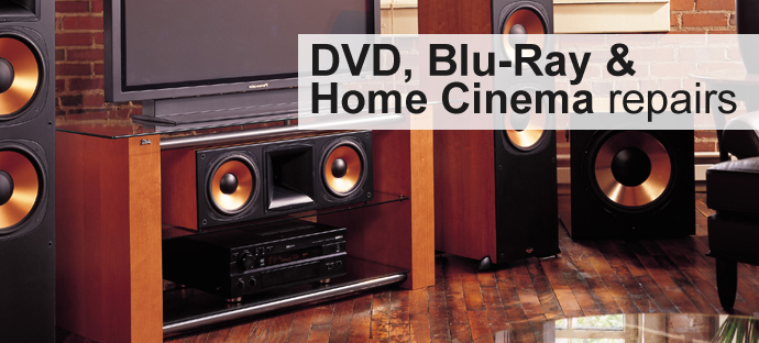 dvd blu ray home cinema repairs